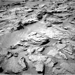 Nasa's Mars rover Curiosity acquired this image using its Right Navigation Camera on Sol 1344, at drive 1160, site number 54