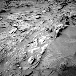 Nasa's Mars rover Curiosity acquired this image using its Right Navigation Camera on Sol 1344, at drive 1190, site number 54