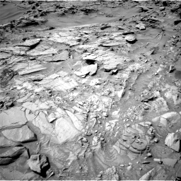 Nasa's Mars rover Curiosity acquired this image using its Right Navigation Camera on Sol 1344, at drive 1196, site number 54