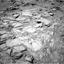 Nasa's Mars rover Curiosity acquired this image using its Right Navigation Camera on Sol 1344, at drive 1202, site number 54