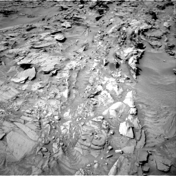 Nasa's Mars rover Curiosity acquired this image using its Right Navigation Camera on Sol 1344, at drive 1208, site number 54