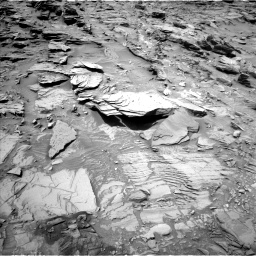 Nasa's Mars rover Curiosity acquired this image using its Left Navigation Camera on Sol 1346, at drive 1244, site number 54