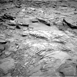 Nasa's Mars rover Curiosity acquired this image using its Left Navigation Camera on Sol 1346, at drive 1256, site number 54