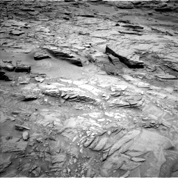 Nasa's Mars rover Curiosity acquired this image using its Left Navigation Camera on Sol 1346, at drive 1268, site number 54