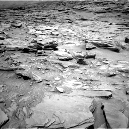 Nasa's Mars rover Curiosity acquired this image using its Left Navigation Camera on Sol 1346, at drive 1280, site number 54