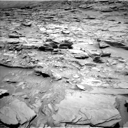 Nasa's Mars rover Curiosity acquired this image using its Left Navigation Camera on Sol 1346, at drive 1286, site number 54