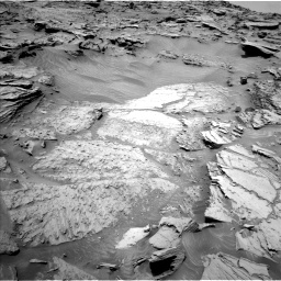 Nasa's Mars rover Curiosity acquired this image using its Left Navigation Camera on Sol 1346, at drive 1316, site number 54