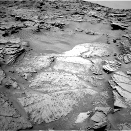 Nasa's Mars rover Curiosity acquired this image using its Left Navigation Camera on Sol 1346, at drive 1322, site number 54