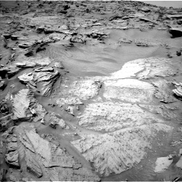 Nasa's Mars rover Curiosity acquired this image using its Left Navigation Camera on Sol 1346, at drive 1328, site number 54