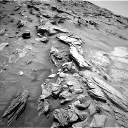 Nasa's Mars rover Curiosity acquired this image using its Left Navigation Camera on Sol 1346, at drive 1346, site number 54