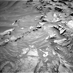 Nasa's Mars rover Curiosity acquired this image using its Left Navigation Camera on Sol 1346, at drive 1382, site number 54