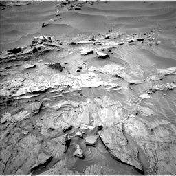 Nasa's Mars rover Curiosity acquired this image using its Left Navigation Camera on Sol 1346, at drive 1394, site number 54