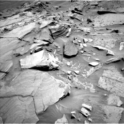 Nasa's Mars rover Curiosity acquired this image using its Left Navigation Camera on Sol 1346, at drive 1430, site number 54