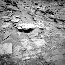 Nasa's Mars rover Curiosity acquired this image using its Right Navigation Camera on Sol 1346, at drive 1244, site number 54