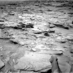 Nasa's Mars rover Curiosity acquired this image using its Right Navigation Camera on Sol 1346, at drive 1286, site number 54