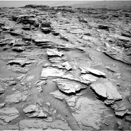 Nasa's Mars rover Curiosity acquired this image using its Right Navigation Camera on Sol 1346, at drive 1298, site number 54