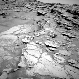 Nasa's Mars rover Curiosity acquired this image using its Right Navigation Camera on Sol 1346, at drive 1310, site number 54