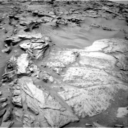Nasa's Mars rover Curiosity acquired this image using its Right Navigation Camera on Sol 1346, at drive 1334, site number 54