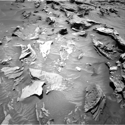 Nasa's Mars rover Curiosity acquired this image using its Right Navigation Camera on Sol 1346, at drive 1364, site number 54