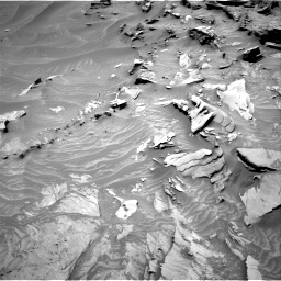 Nasa's Mars rover Curiosity acquired this image using its Right Navigation Camera on Sol 1346, at drive 1382, site number 54