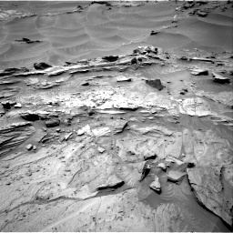 Nasa's Mars rover Curiosity acquired this image using its Right Navigation Camera on Sol 1346, at drive 1400, site number 54