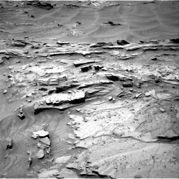 Nasa's Mars rover Curiosity acquired this image using its Right Navigation Camera on Sol 1346, at drive 1412, site number 54