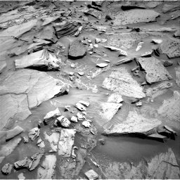 Nasa's Mars rover Curiosity acquired this image using its Right Navigation Camera on Sol 1346, at drive 1424, site number 54
