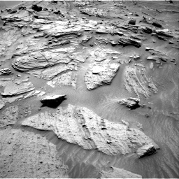 Nasa's Mars rover Curiosity acquired this image using its Right Navigation Camera on Sol 1346, at drive 1472, site number 54