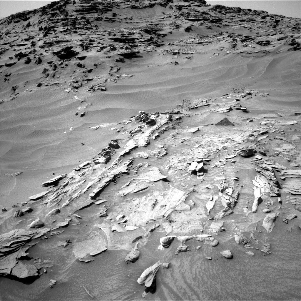 Nasa's Mars rover Curiosity acquired this image using its Right Navigation Camera on Sol 1346, at drive 1490, site number 54