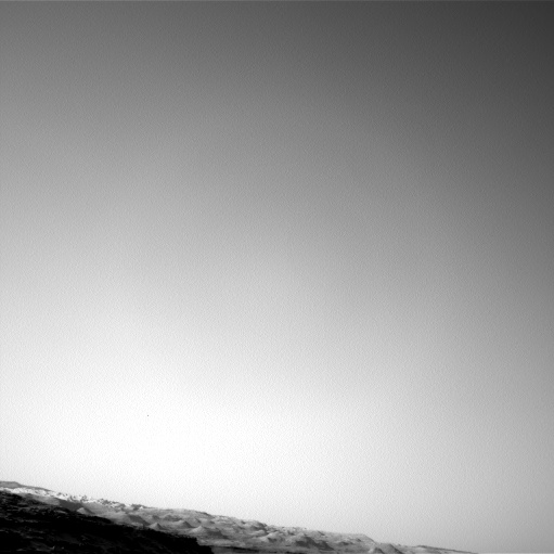 Nasa's Mars rover Curiosity acquired this image using its Left Navigation Camera on Sol 1347, at drive 1490, site number 54