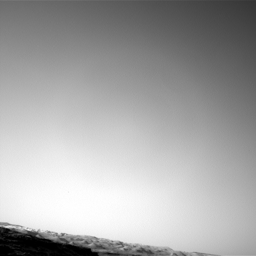 Nasa's Mars rover Curiosity acquired this image using its Left Navigation Camera on Sol 1347, at drive 1490, site number 54