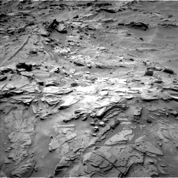 Nasa's Mars rover Curiosity acquired this image using its Left Navigation Camera on Sol 1349, at drive 1532, site number 54