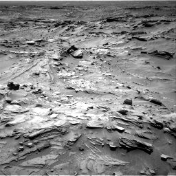 Nasa's Mars rover Curiosity acquired this image using its Right Navigation Camera on Sol 1349, at drive 1490, site number 54
