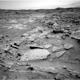 Nasa's Mars rover Curiosity acquired this image using its Right Navigation Camera on Sol 1349, at drive 1502, site number 54