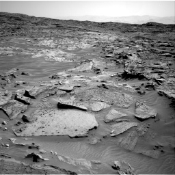 Nasa's Mars rover Curiosity acquired this image using its Right Navigation Camera on Sol 1349, at drive 1520, site number 54