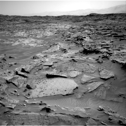 Nasa's Mars rover Curiosity acquired this image using its Right Navigation Camera on Sol 1349, at drive 1526, site number 54