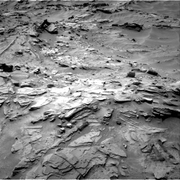 Nasa's Mars rover Curiosity acquired this image using its Right Navigation Camera on Sol 1349, at drive 1532, site number 54