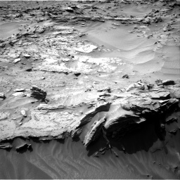 Nasa's Mars rover Curiosity acquired this image using its Right Navigation Camera on Sol 1349, at drive 1568, site number 54