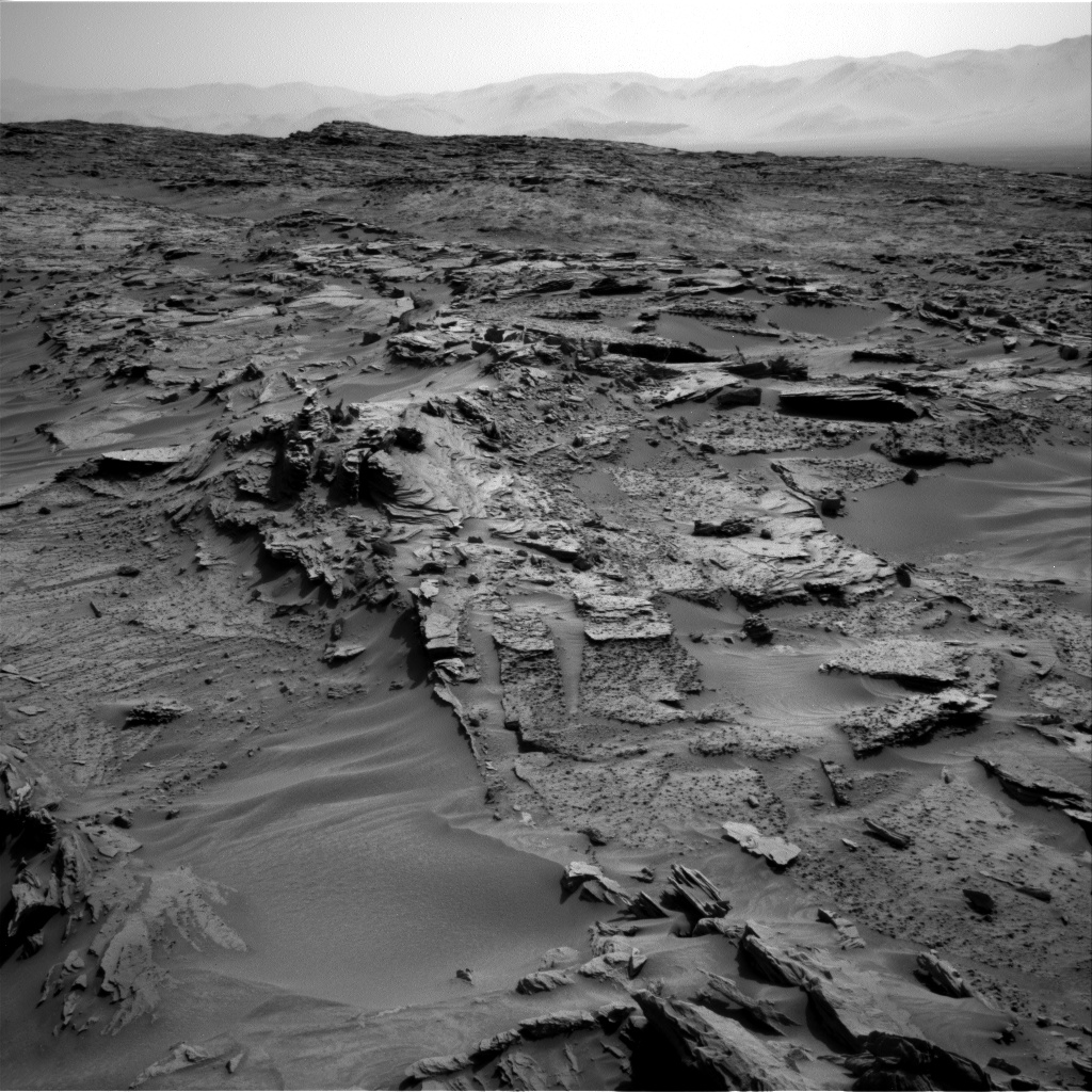 Nasa's Mars rover Curiosity acquired this image using its Right Navigation Camera on Sol 1349, at drive 1586, site number 54