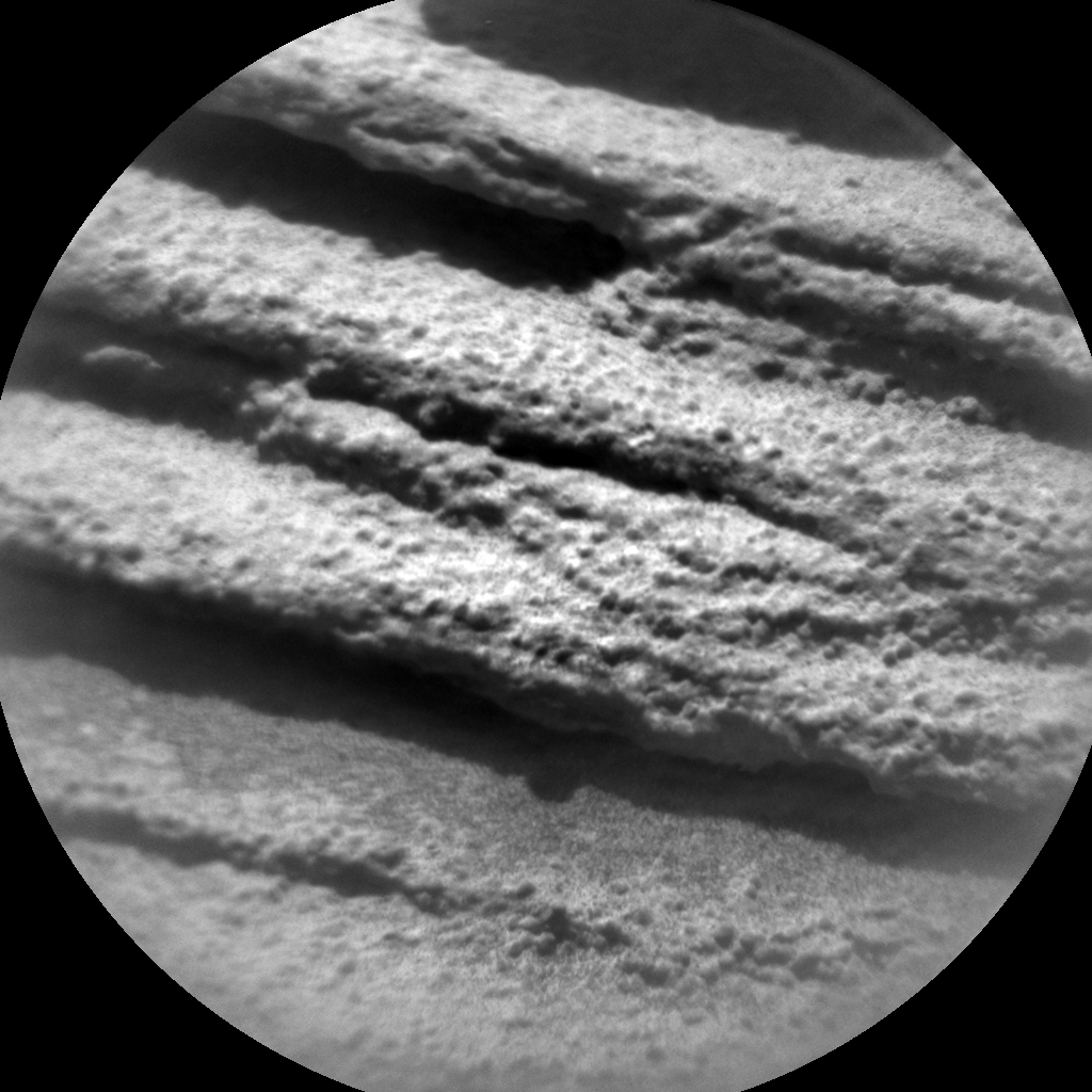 Nasa's Mars rover Curiosity acquired this image using its Chemistry & Camera (ChemCam) on Sol 1349, at drive 1490, site number 54