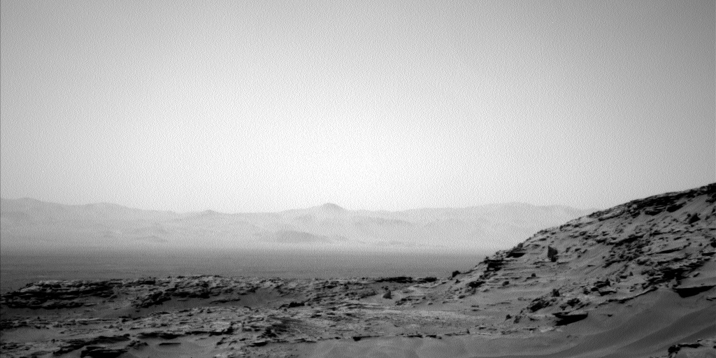 Nasa's Mars rover Curiosity acquired this image using its Left Navigation Camera on Sol 1350, at drive 1610, site number 54