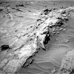 Nasa's Mars rover Curiosity acquired this image using its Left Navigation Camera on Sol 1352, at drive 1616, site number 54