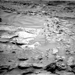 Nasa's Mars rover Curiosity acquired this image using its Left Navigation Camera on Sol 1352, at drive 1646, site number 54
