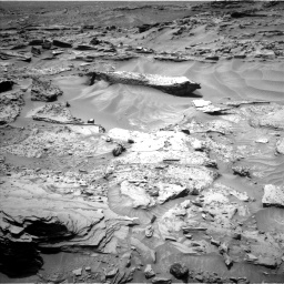 Nasa's Mars rover Curiosity acquired this image using its Left Navigation Camera on Sol 1352, at drive 1676, site number 54