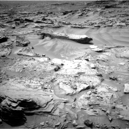 Nasa's Mars rover Curiosity acquired this image using its Left Navigation Camera on Sol 1352, at drive 1682, site number 54