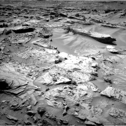Nasa's Mars rover Curiosity acquired this image using its Left Navigation Camera on Sol 1352, at drive 1748, site number 54