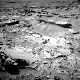 Nasa's Mars rover Curiosity acquired this image using its Left Navigation Camera on Sol 1352, at drive 1760, site number 54