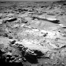 Nasa's Mars rover Curiosity acquired this image using its Left Navigation Camera on Sol 1352, at drive 1766, site number 54