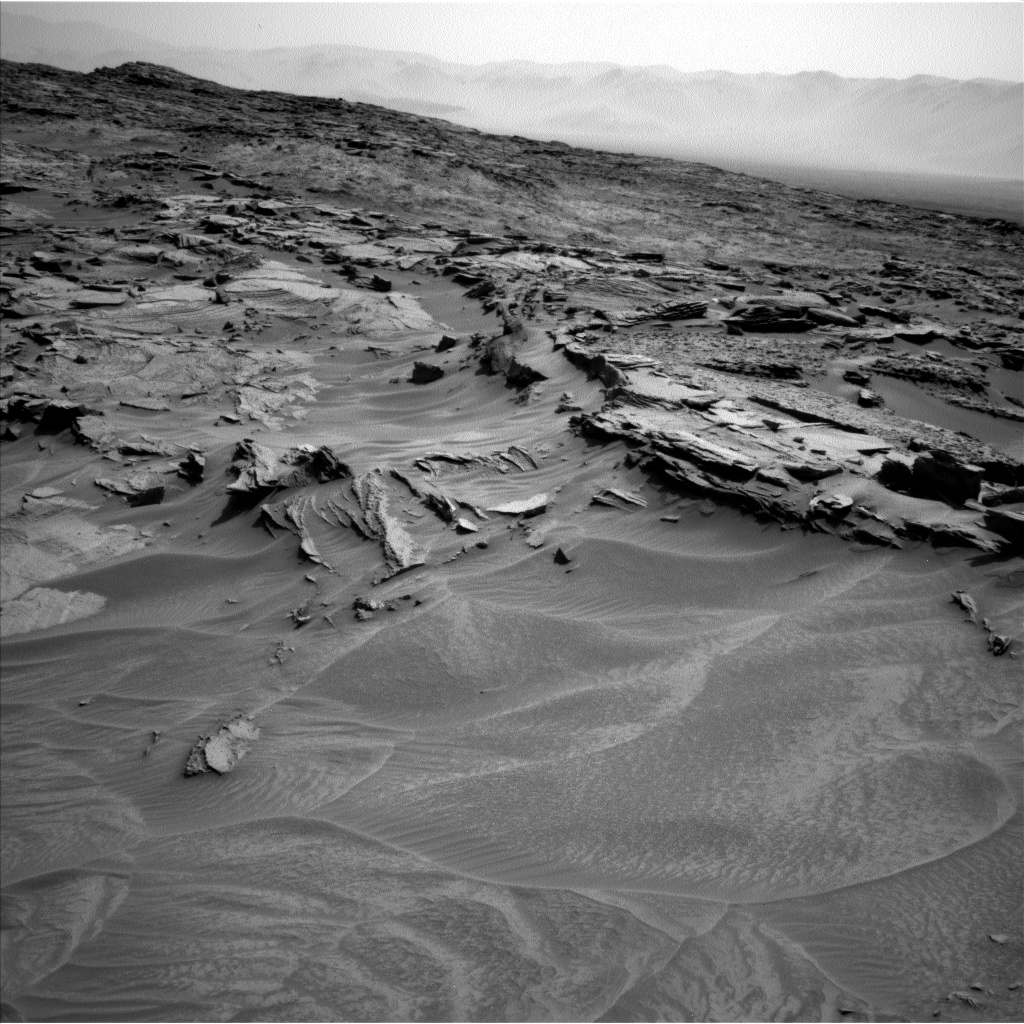 Nasa's Mars rover Curiosity acquired this image using its Left Navigation Camera on Sol 1352, at drive 1778, site number 54
