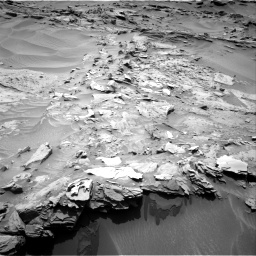 Nasa's Mars rover Curiosity acquired this image using its Right Navigation Camera on Sol 1352, at drive 1640, site number 54